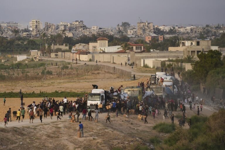 UN says gangs looted aid trucks in Gaza