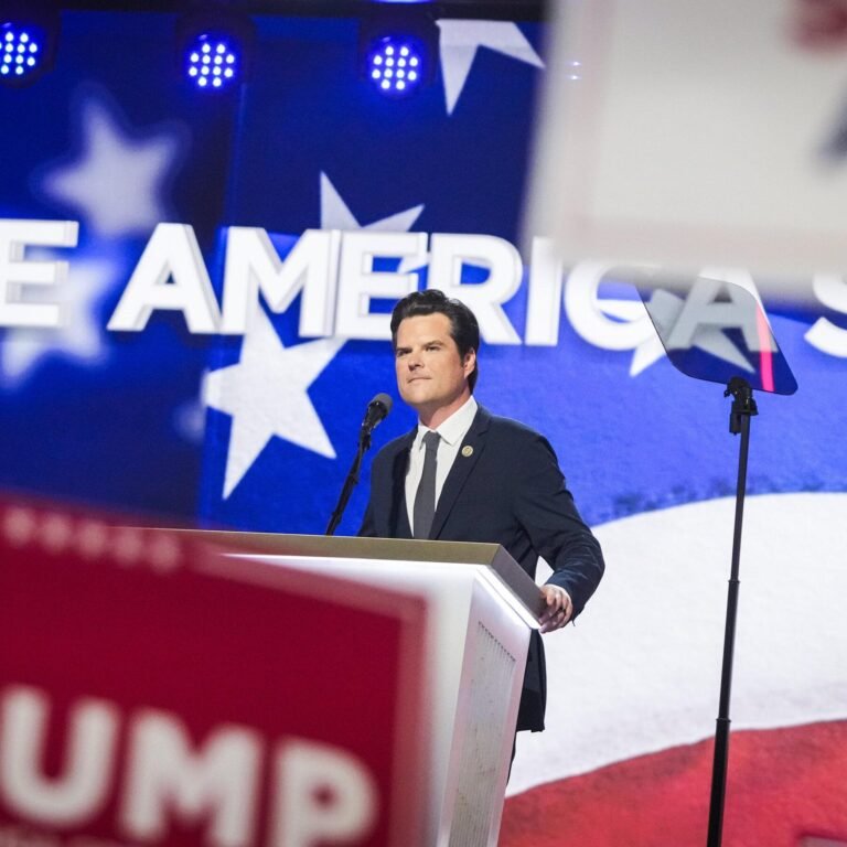 Why Gaetz withdrew from attorney general consideration for Trump’s second term